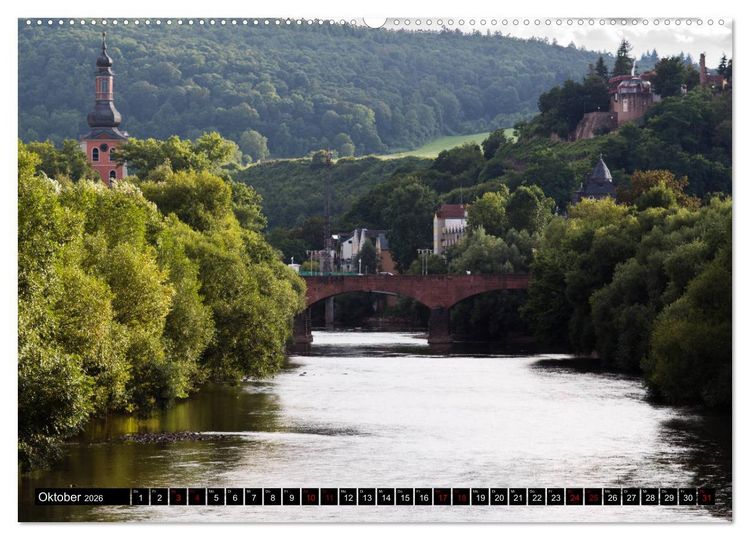 Produktbild: Die Nahe - der "Wilde Fluss" der Kelten (Wandkalender 2026 DIN A2 quer), CALVENDO Monatskalender