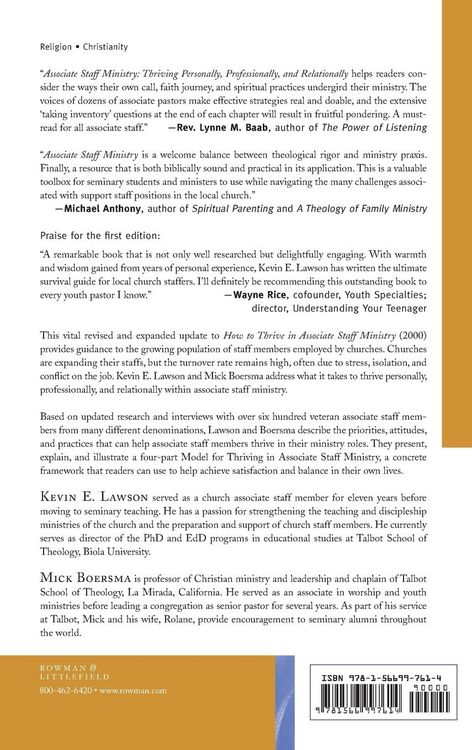 Produktbild: Associate Staff Ministry