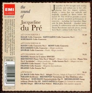 Produktbild: The Sound Of Jacqueline Du Pre