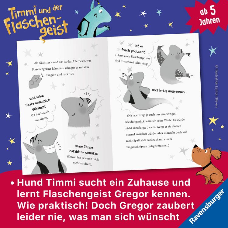 Produktbild: Timmi und der Flaschengeist. Eine Teekanne voller Wunder - Band 1