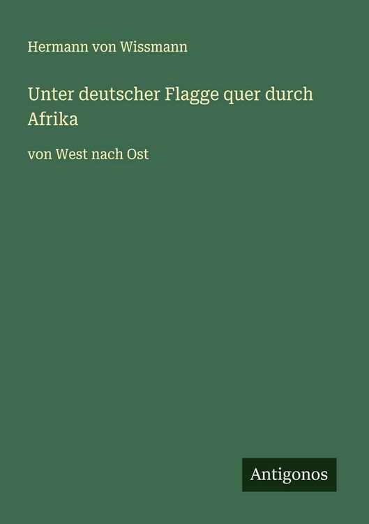 Produktbild: Unter deutscher Flagge quer durch Afrika