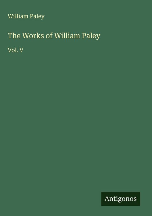Produktbild: The Works of William Paley