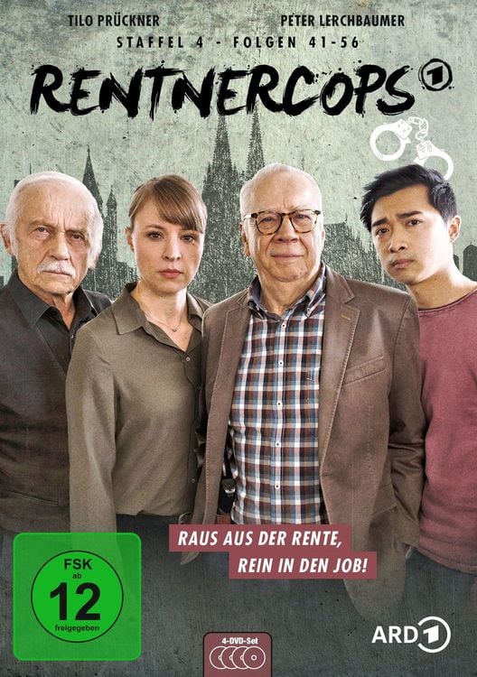 Produktbild: Rentnercops - Jeder Tag z&auml;hlt! - Staffel 4 (Folgen 41-56) [4 DVDs]