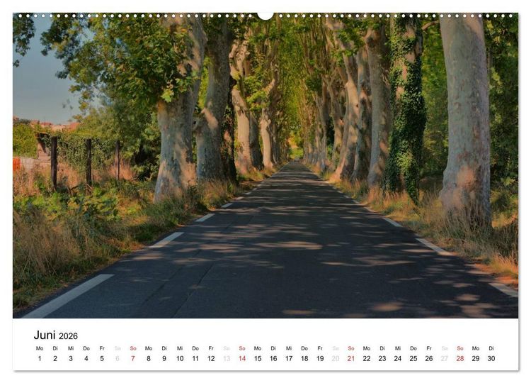 Produktbild: Languedoc-Roussillon - unter der Sonne des Midi (Wandkalender 2026 DIN A2 quer), CALVENDO Monatskalender