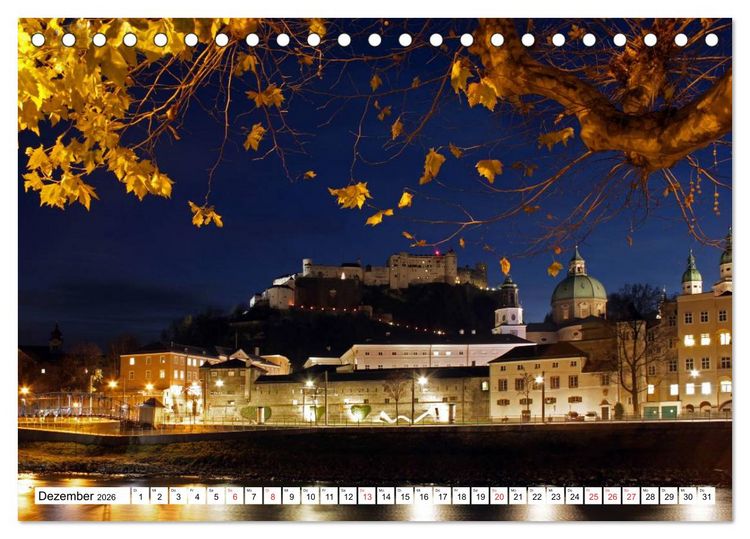 Produktbild: Mein sch&ouml;nes Salzburg (Tischkalender 2026 DIN A5 quer), CALVENDO Monatskalender