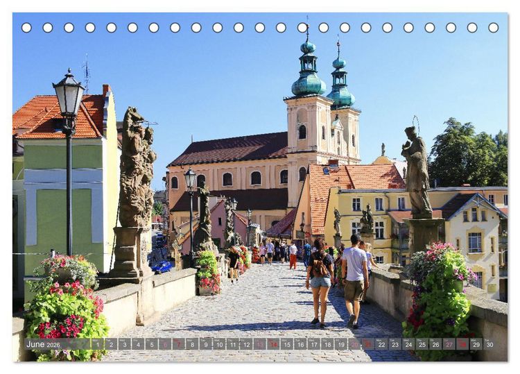 Produktbild: Highlights in Poland's South (Desk Calendar 2026 DIN A5 landscape), CALVENDO 12 Month DeskCalendar