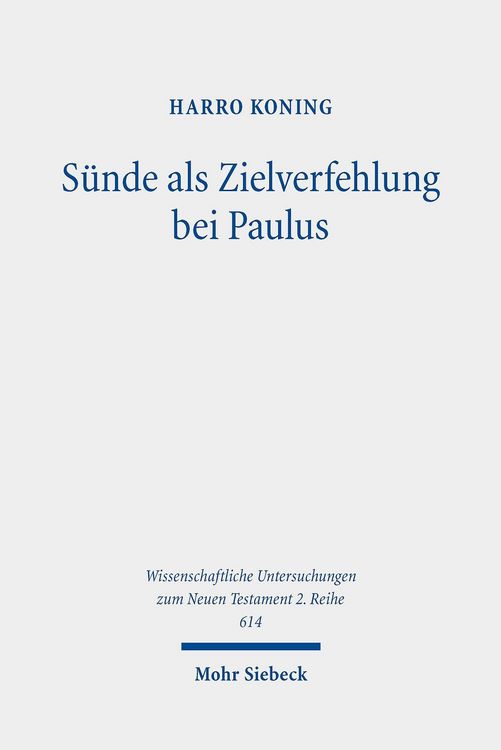 Produktbild: S&uuml;nde als Zielverfehlung bei Paulus