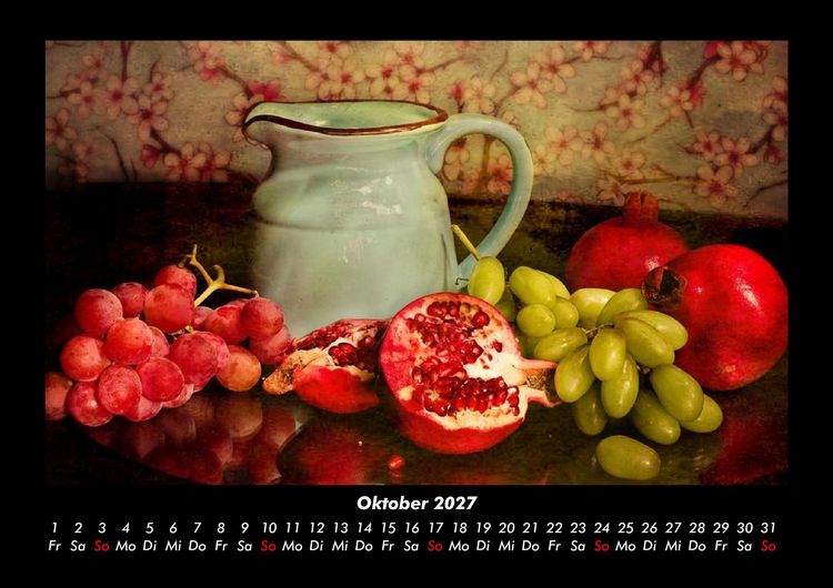 Produktbild: Obstkalender 2027 Fotokalender DIN A3