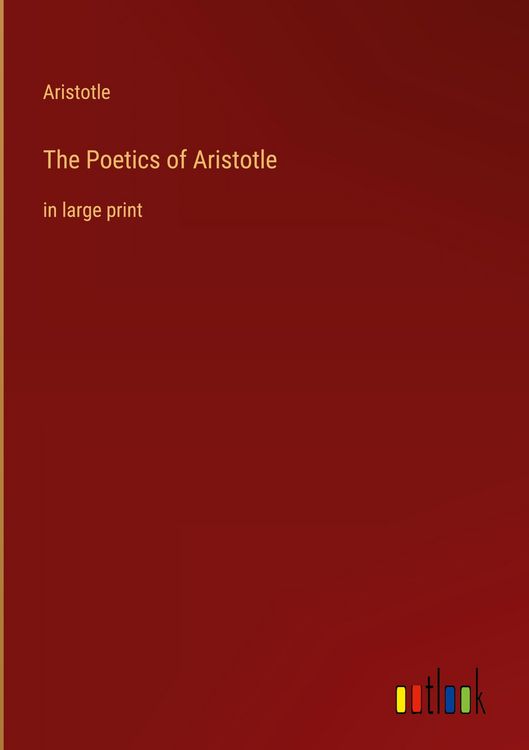 Produktbild: The Poetics of Aristotle