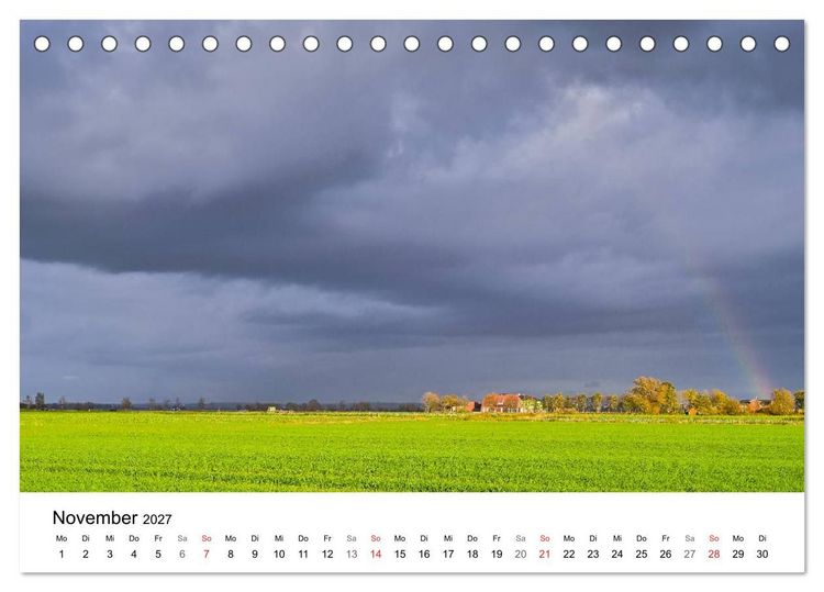 Produktbild: Dithmarschen - Der Landkreis (Tischkalender 2027 DIN A5 quer), CALVENDO Monatskalender