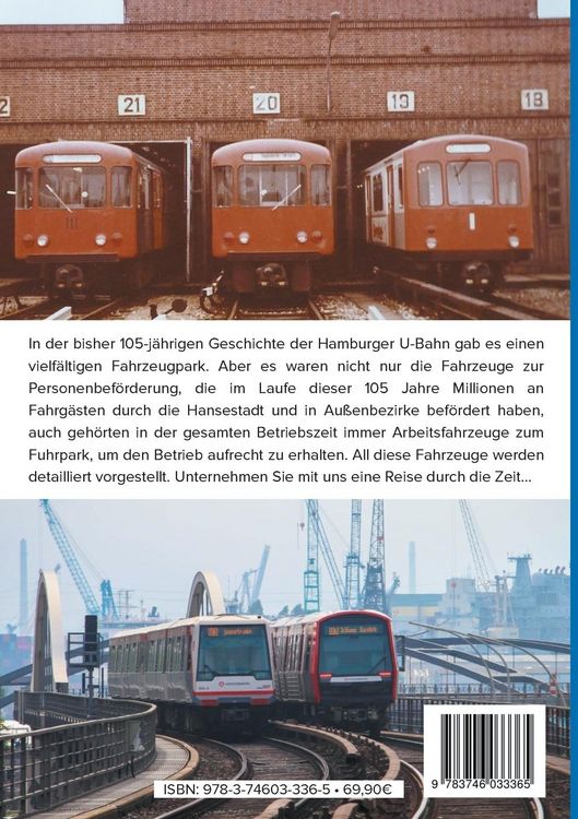 Produktbild: Fahrzeuge der Hamburger U-Bahn