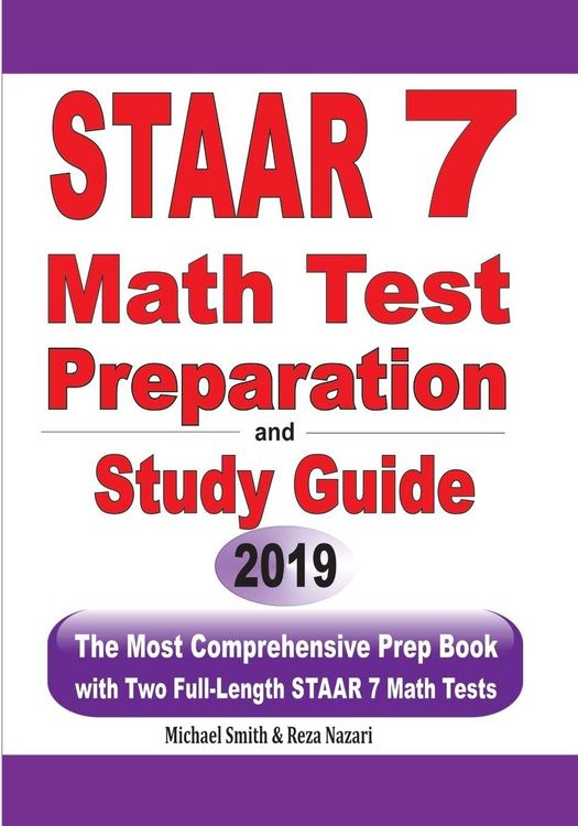 Produktbild: STAAR 7 Math Test Preparation and Study Guide