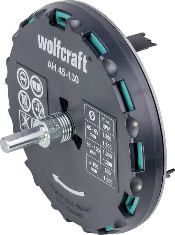 Produktbild: Wolfcraft 5978000 Lochs&auml;ge 1 St&uuml;ck 1St.