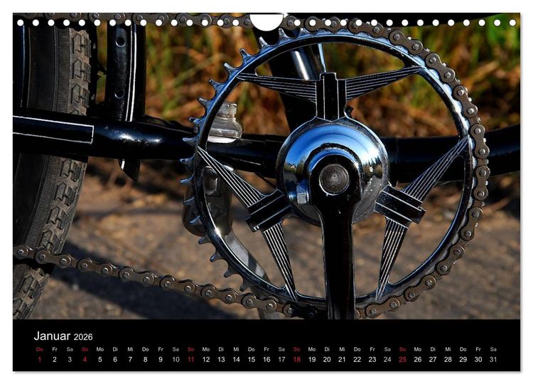 Produktbild: 1937 ADLER Fahrrad (Wandkalender 2026 DIN A4 quer), CALVENDO Monatskalender
