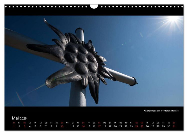 Produktbild: Unterwegs auf dem Maximiliansweg (Wandkalender 2026 DIN A3 quer), CALVENDO Monatskalender