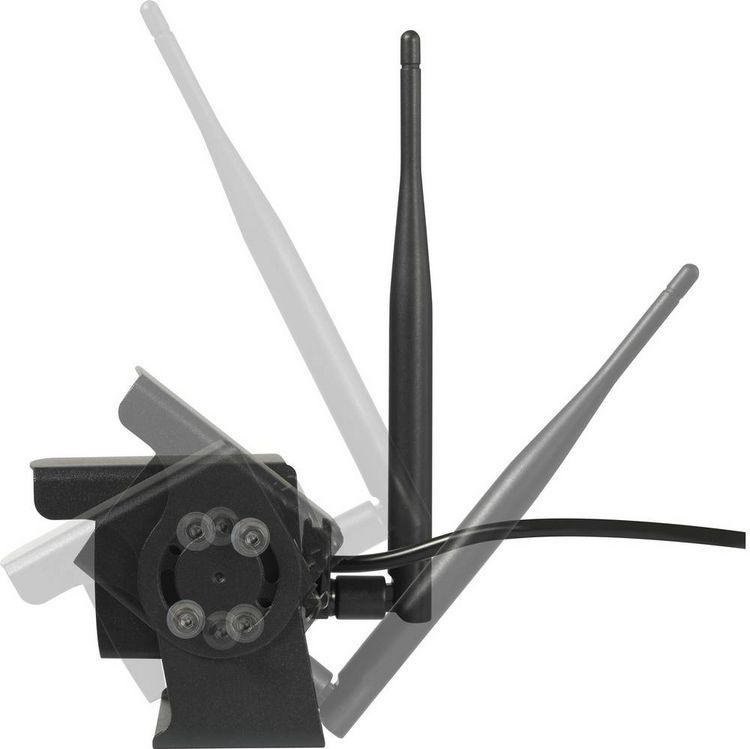Produktbild: Renkforce RV2,4-7 R&uuml;ckfahrvideosystem 2 Kamera-Eing&auml;nge Schraubmontage Schwarz (matt)