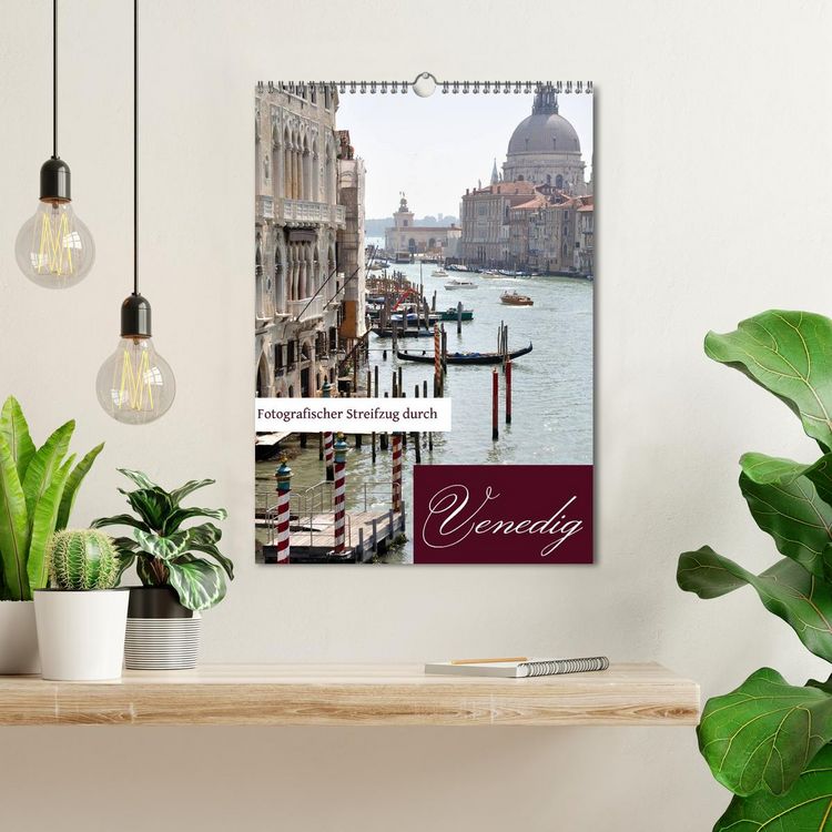 Produktbild: Fotografischer Streifzug durch Venedig (Wandkalender 2026 DIN A3 hoch), CALVENDO Monatskalender