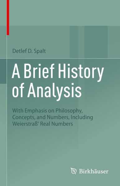 Produktbild: A Brief History of Analysis
