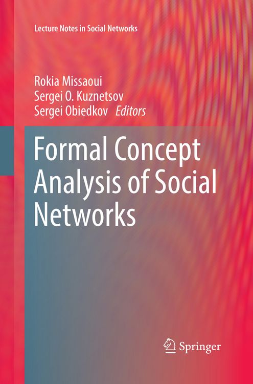 Produktbild: Formal Concept Analysis of Social Networks