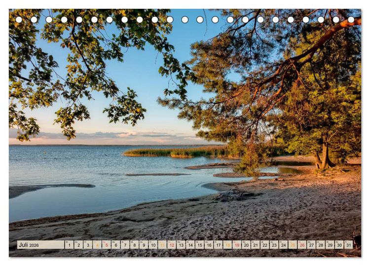 Produktbild: Deutschland - Nationalparks (Tischkalender 2026 DIN A5 quer), CALVENDO Monatskalender