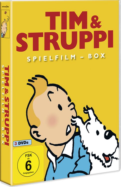 Produktbild: Tim & Struppi DVD Spielfilm Box [3 DVDs]