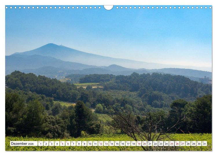Produktbild: Mit dem Rennrad zum Mont Ventoux (Wandkalender 2026 DIN A3 quer), CALVENDO Monatskalender
