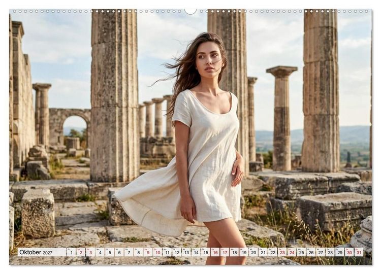 Produktbild: Zeitlose Sch&ouml;nheit - Frauen in der Natur (Wandkalender 2027 DIN A2 quer), CALVENDO Monatskalender