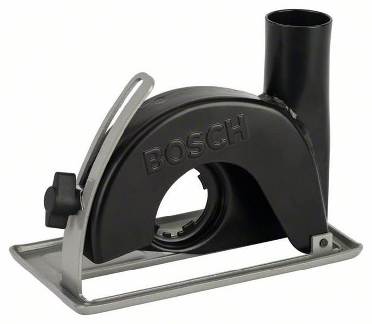 Produktbild: F&uuml;hrungsschlitten mit Absaugstutzen zum Trennen, werkzeuglos, 115 / 125 mm, PWS Bosch Accessories 2605510292
