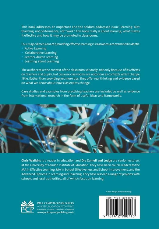 Produktbild: Effective Learning in Classrooms
