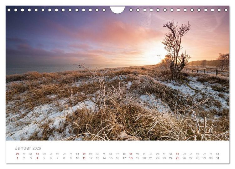 Produktbild: Lichtreise durch Schleswig-Holstein (Wandkalender 2026 DIN A4 quer), CALVENDO Monatskalender