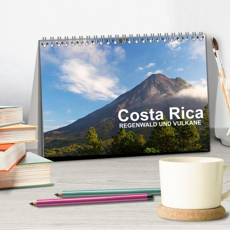 Produktbild: Costa Rica - Regenwald und Vulkane (Tischkalender 2026 DIN A5 quer), CALVENDO Monatskalender