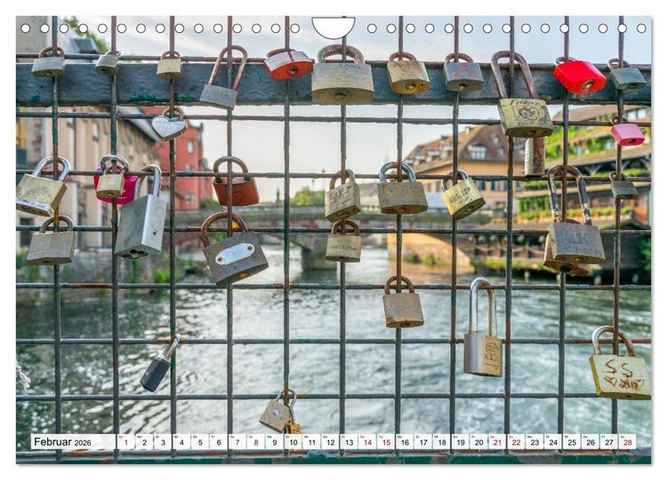 Produktbild: Romantisches Stra&szlig;burg (Wandkalender 2026 DIN A4 quer), CALVENDO Monatskalender