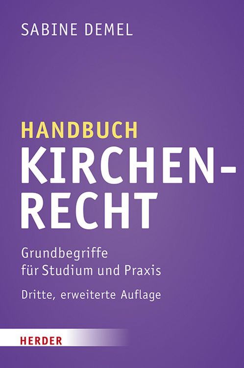 Produktbild: Handbuch Kirchenrecht