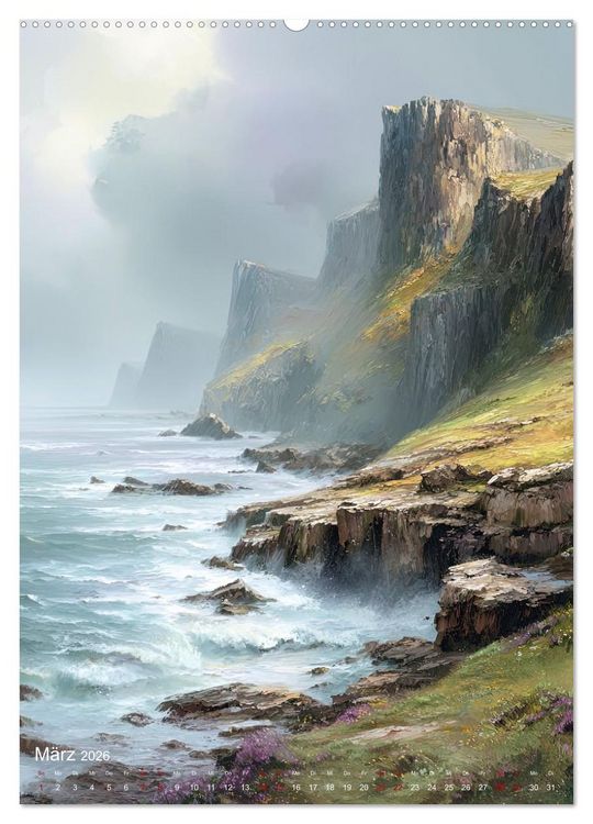 Produktbild: Zauber der Highlands &ndash; Schottlands Seele in Bildern (hochwertiger Premium Wandkalender 2026 DIN A2 hoch), Kunstdruck in Hochglanz