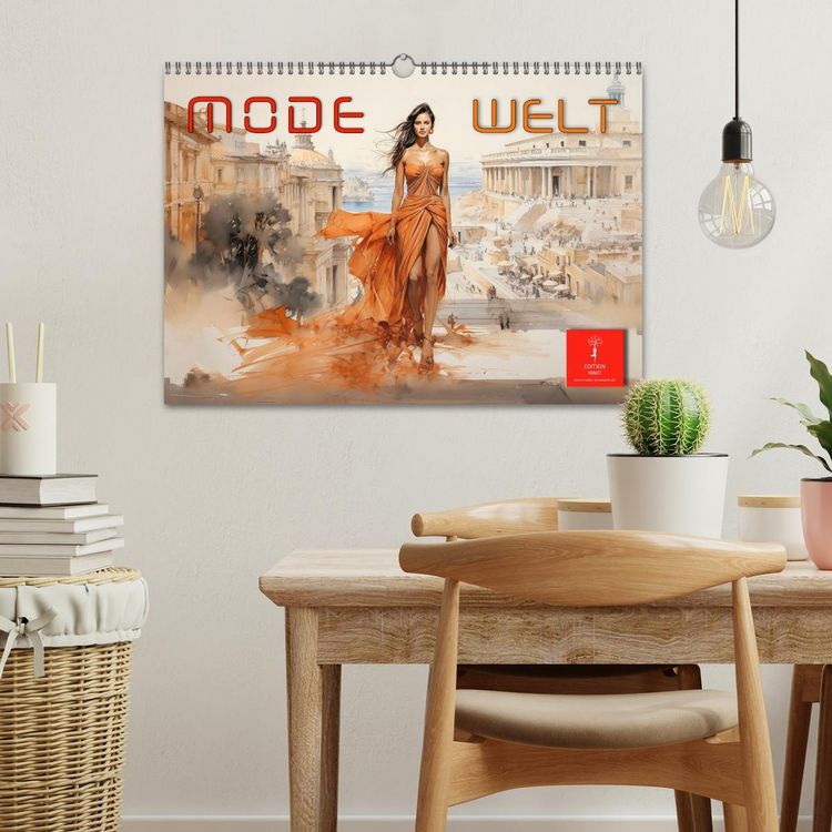 Produktbild: Mode Welt (Wandkalender 2026 DIN A3 quer), CALVENDO Monatskalender