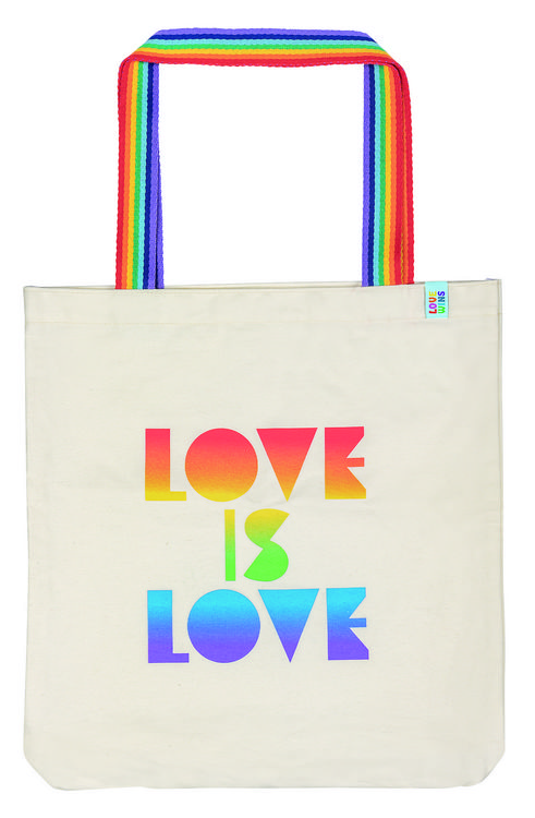 Produktbild: Shopper Bio-Baumwolle Rainbow Love