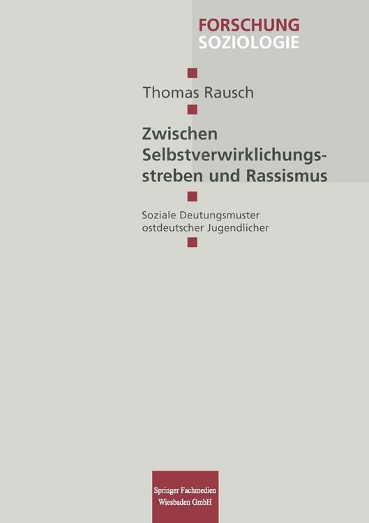 Produktbild: Zwischen Selbstverwirklichungsstreben und Rassismus