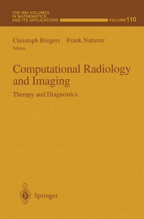 Produktbild: Computational Radiology and Imaging