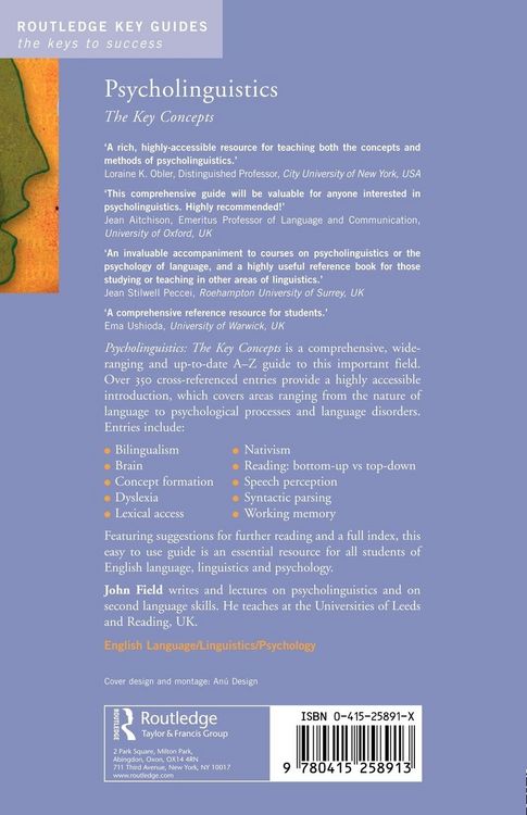 Produktbild: Psycholinguistics