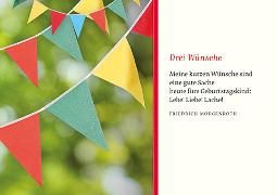 Produktbild: Eschbacher Textkarte. Girlande