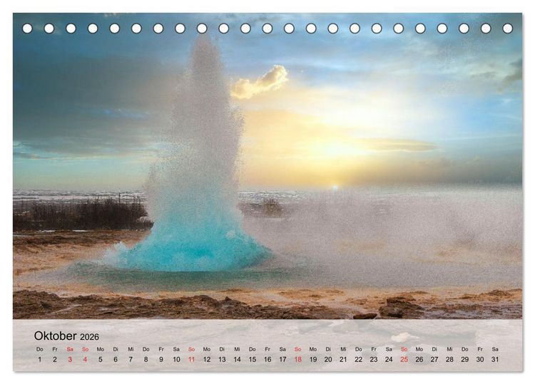 Produktbild: Skandinavischer Traum (Tischkalender 2026 DIN A5 quer), CALVENDO Monatskalender