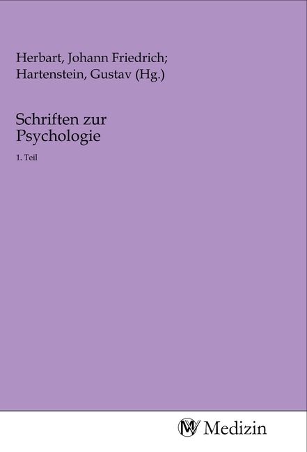 Produktbild: Schriften zur Psychologie