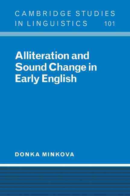 Produktbild: Alliteration & Sound Change in