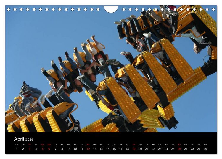 Produktbild: Jahrmarkt 2026 (Wandkalender 2026 DIN A4 quer), CALVENDO Monatskalender