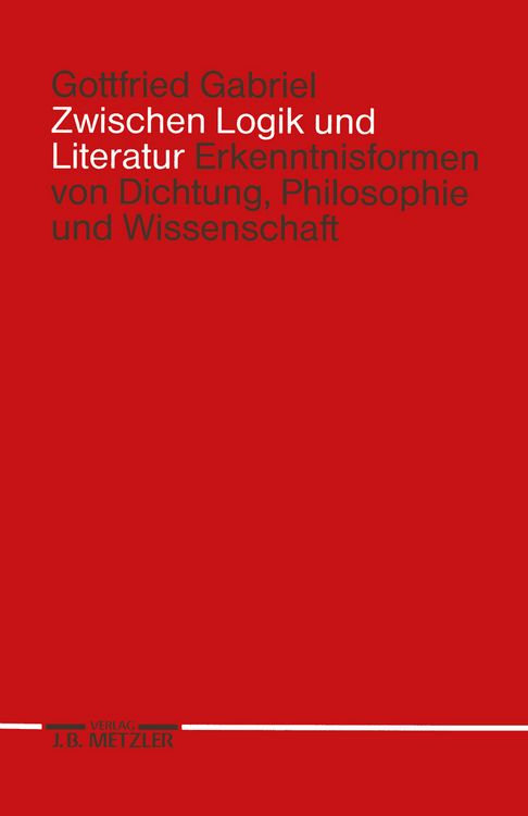 Produktbild: Zwischen Logik und Literatur