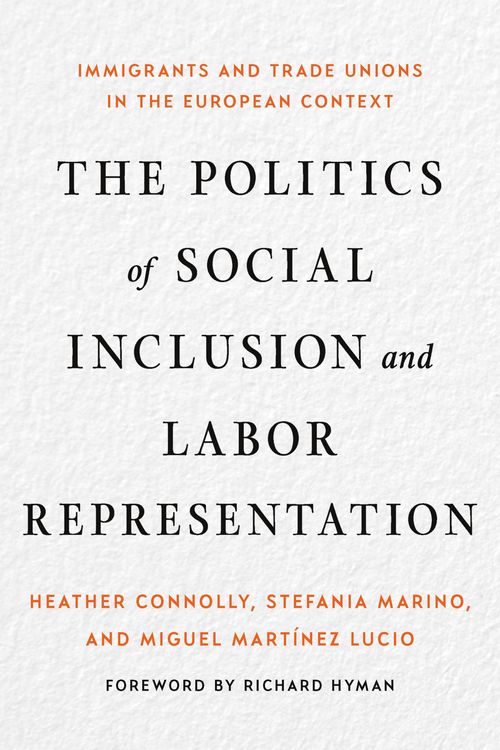 Produktbild: The Politics of Social Inclusion and Labor Representation