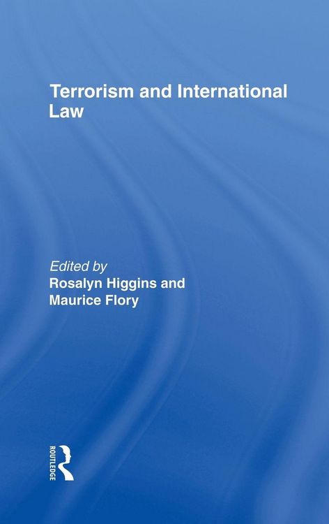 Produktbild: Terrorism and International Law