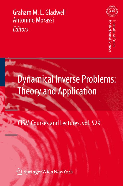 Produktbild: Dynamical Inverse Problems: Theory and Application