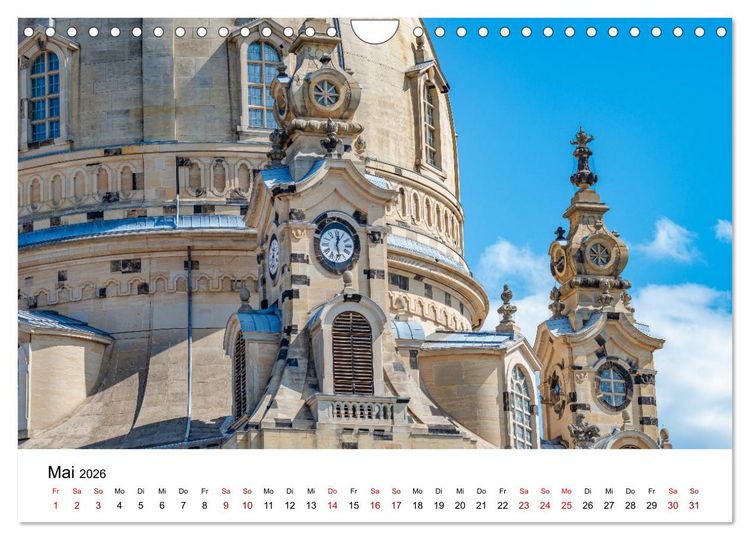 Produktbild: Dresden, Atmosph&auml;re der Altstadt (Wandkalender 2026 DIN A4 quer), CALVENDO Monatskalender