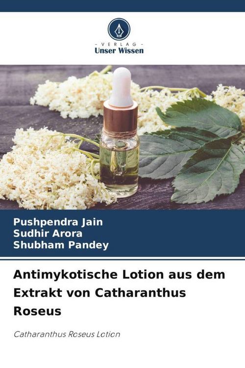 Produktbild: Antimykotische Lotion aus dem Extrakt von Catharanthus Roseus